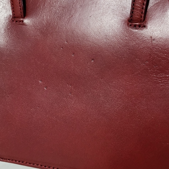 Fossil handheld leather red small bag - Picture 6 of 7